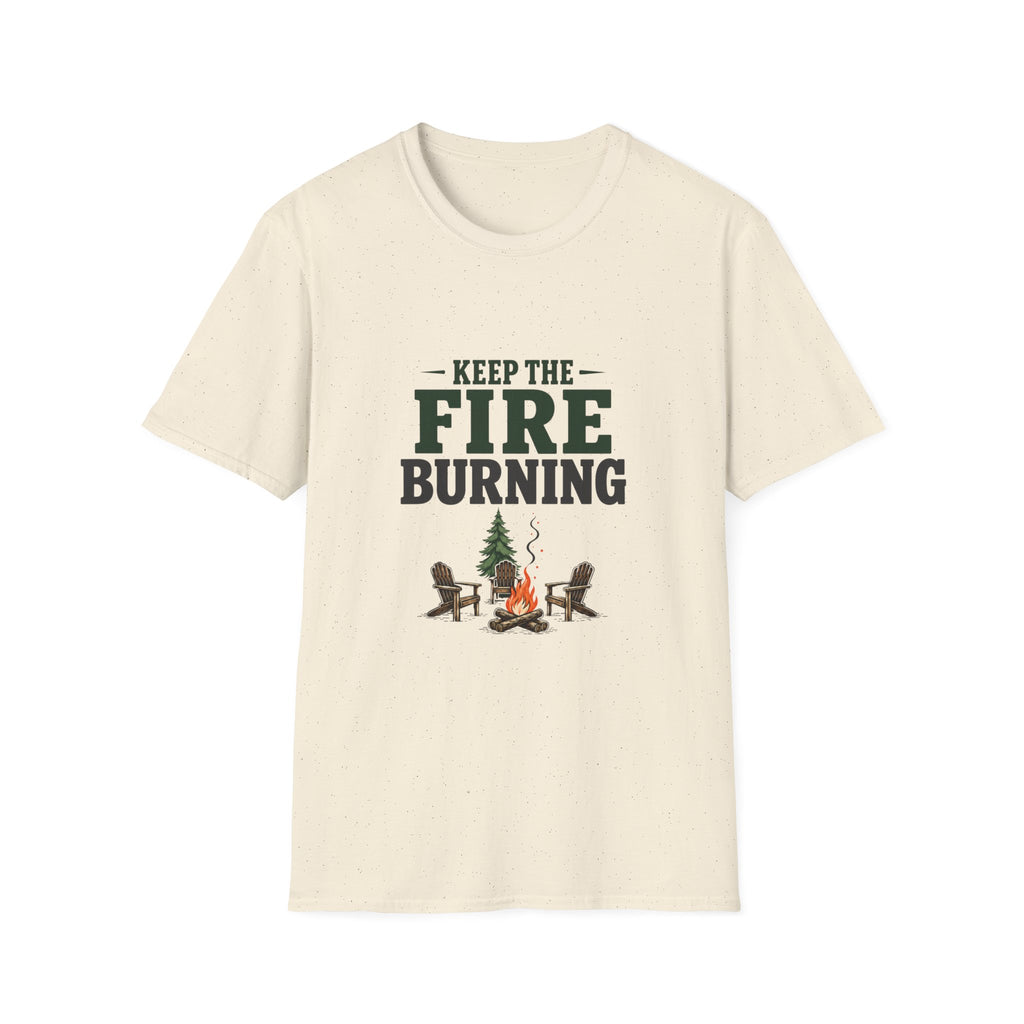 Keep The Fire Burning. T-Shirt