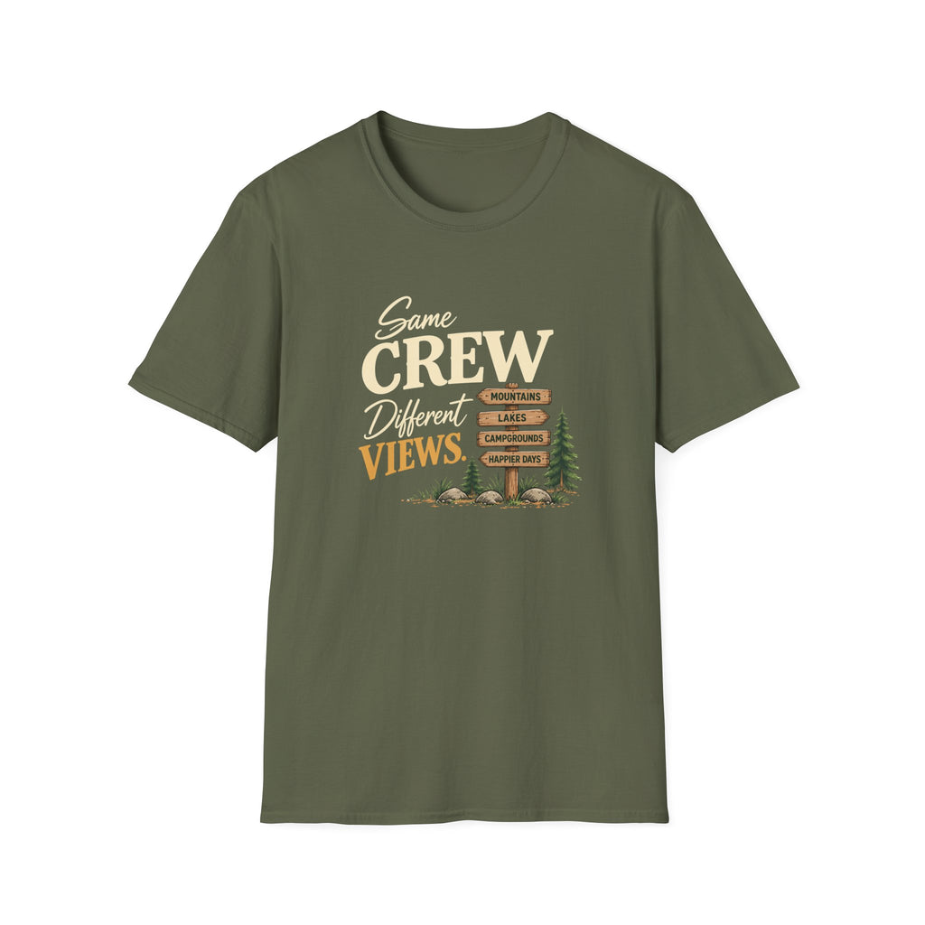 Same Crew. Different Views. T-Shirt