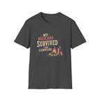 My Mascara Survived The Campfire. T‑Shirt