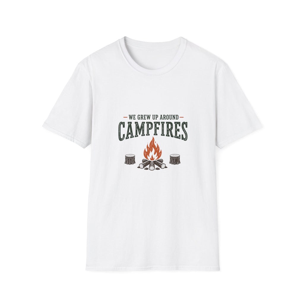 We Grew Up Around Campfires T-Shirt