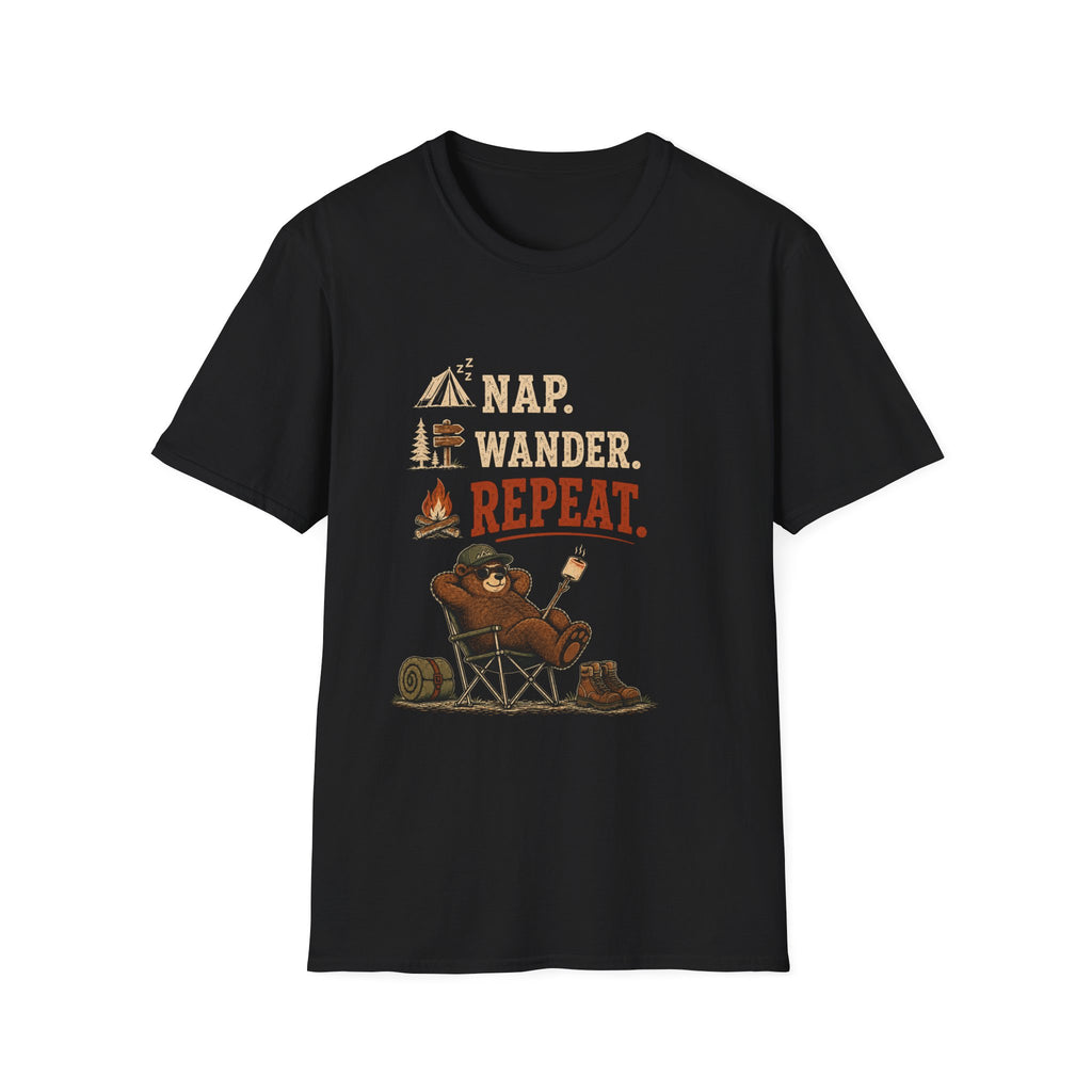 Nap. Wander. Repeat. T-Shirt