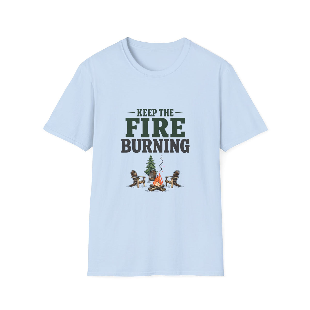 Keep The Fire Burning. T-Shirt