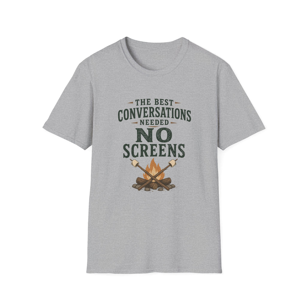 The Best Conversations Needed No Screens T-Shirt