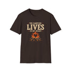 The Campfire Lives In My Heart T‑Shirt