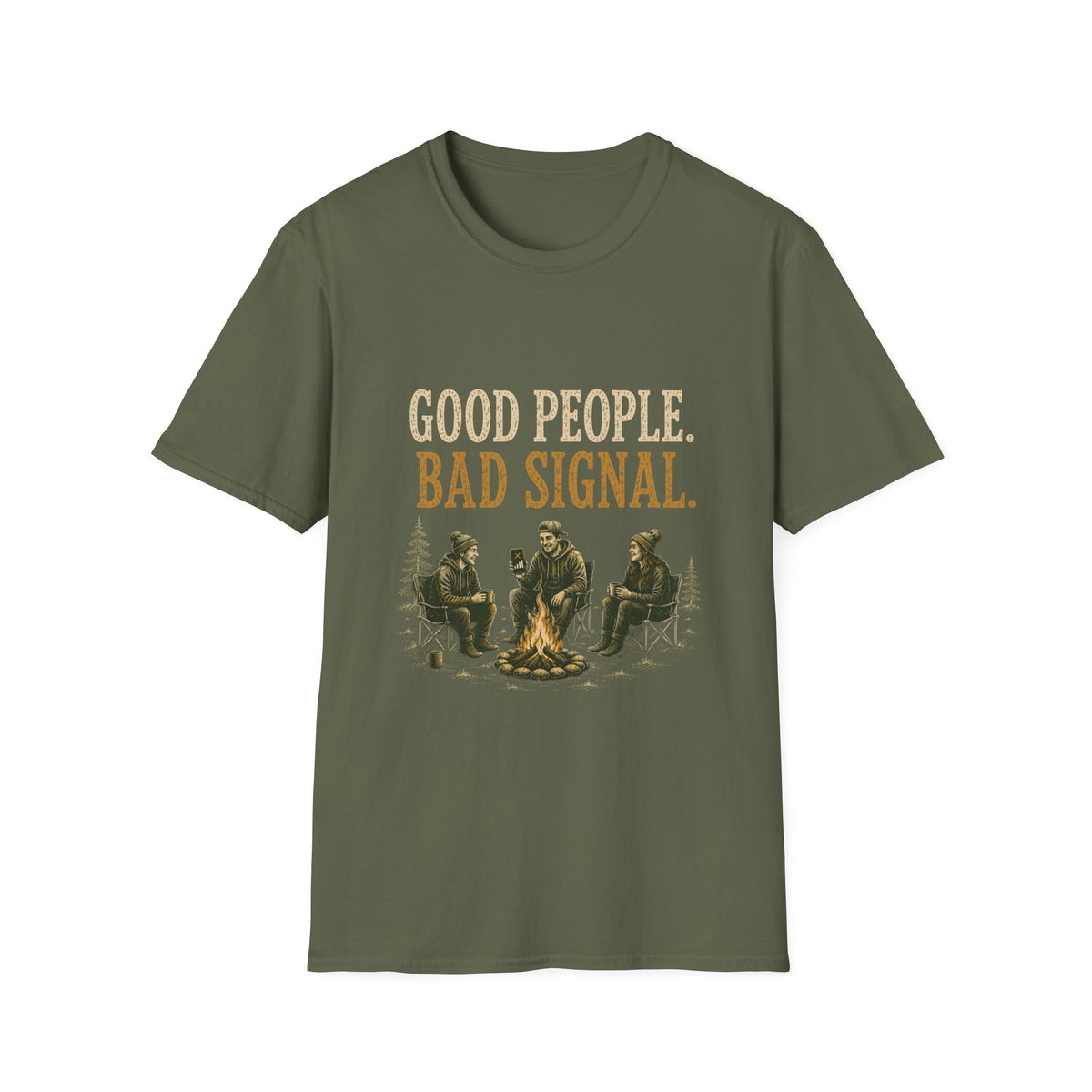 Good People. Bad Signal. T‑Shirt