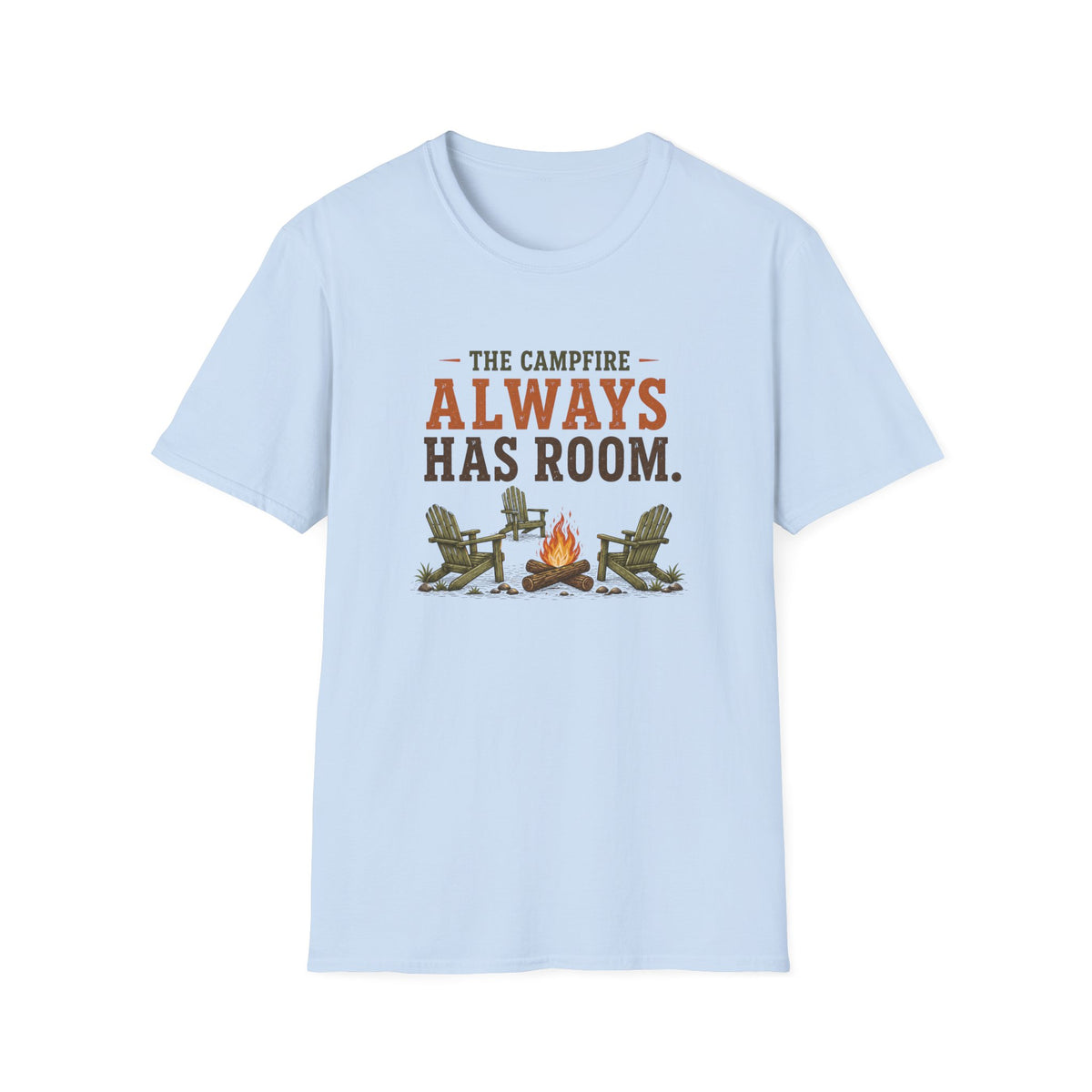 The Campfire Always Has Room.T-Shirt