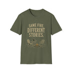 Same Fire. Different Stories. T‑Shirt