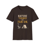 Nature Turned The Fan On. T‑Shirt