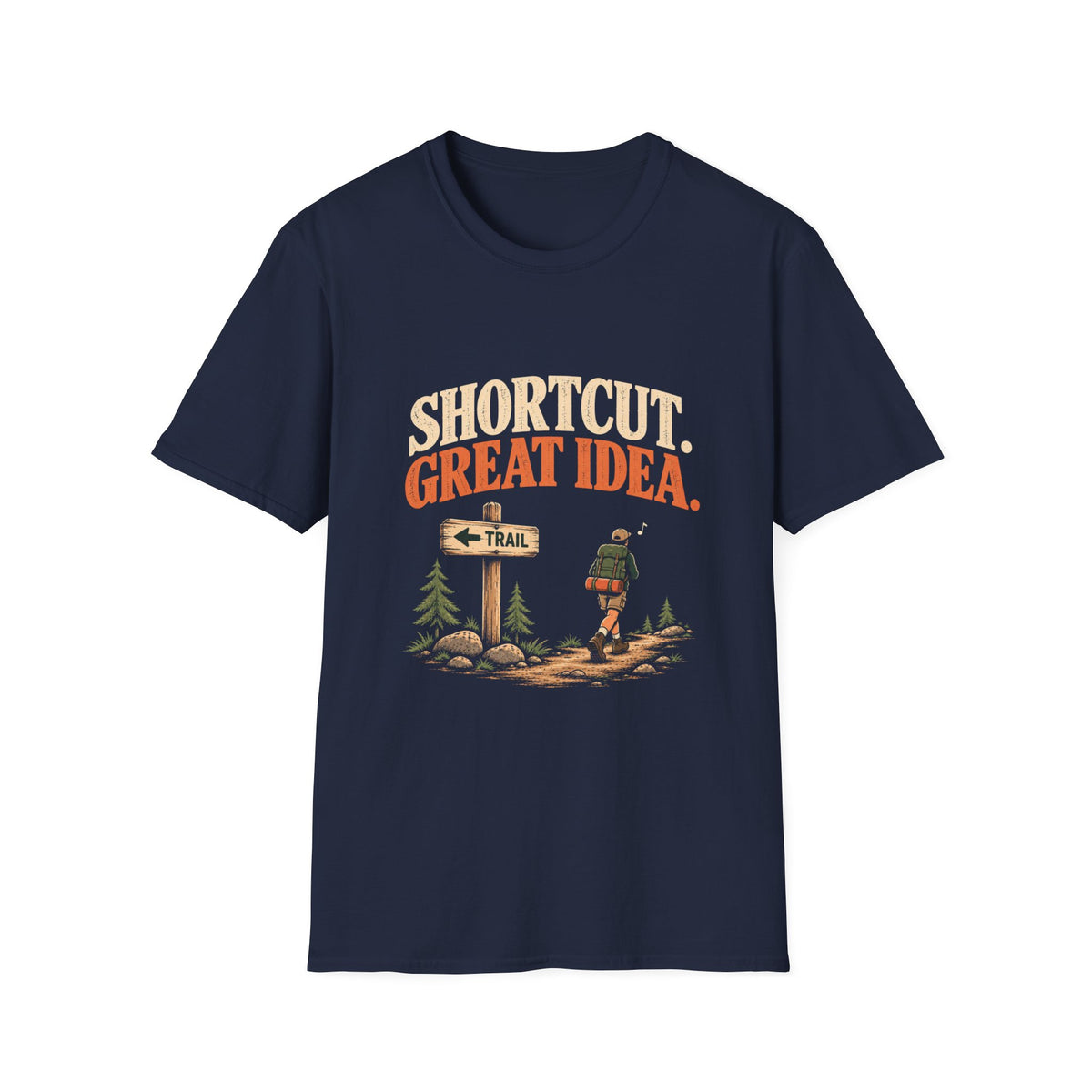 Shortcut. Great Idea. T-shirt
