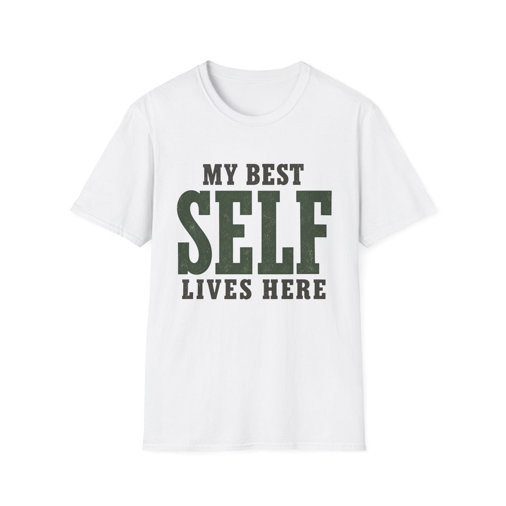 My Best Self Lives Here. T-Shirt