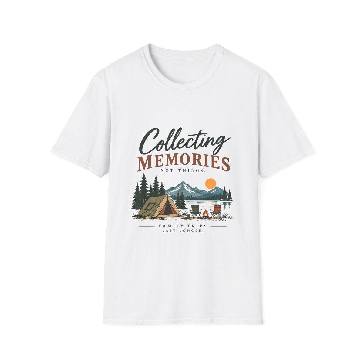 Collecting  Memories. Not Things. T-Shirt