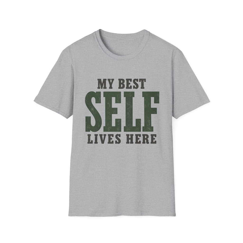 My Best Self Lives Here. T-Shirt