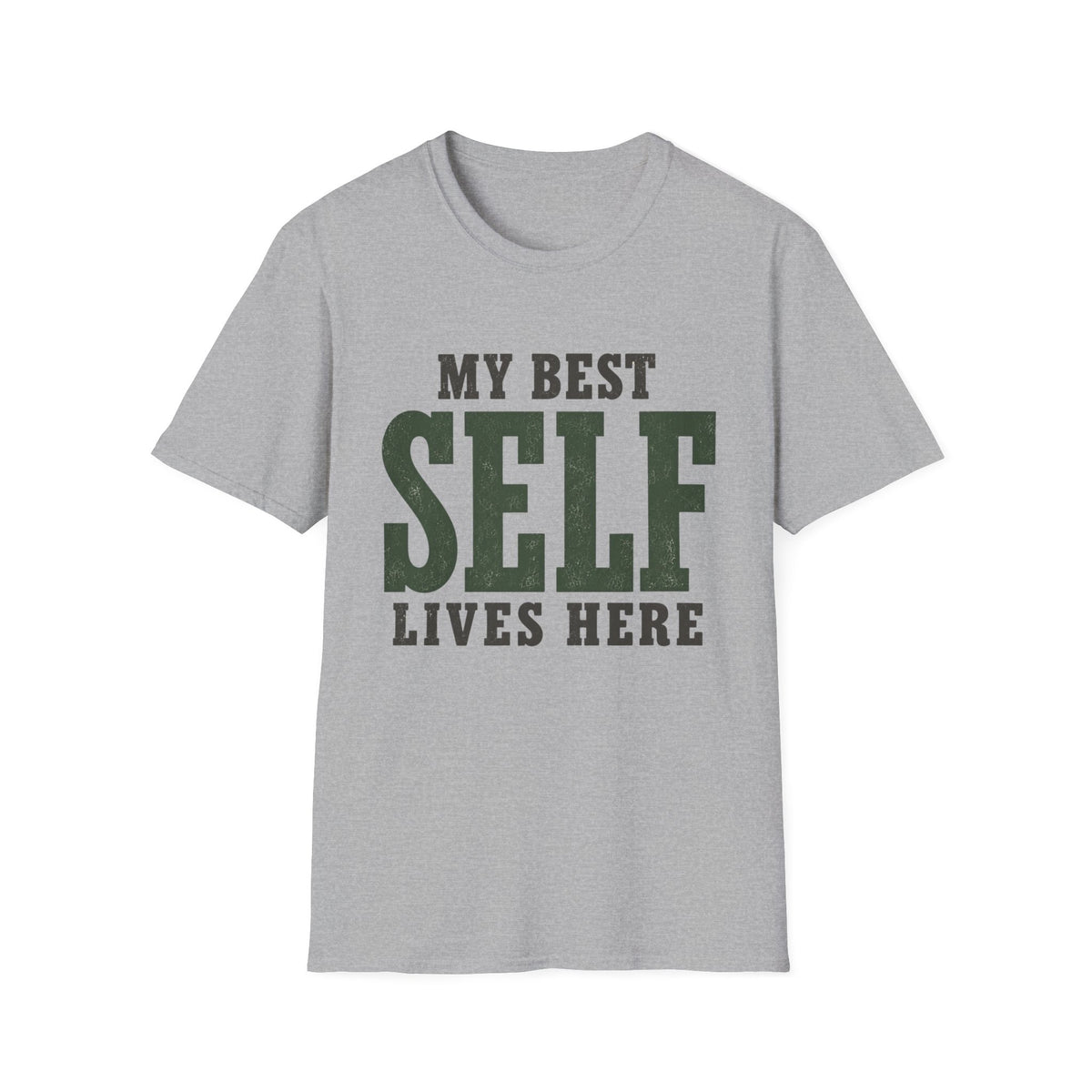 My Best Self Lives Here. T-Shirt