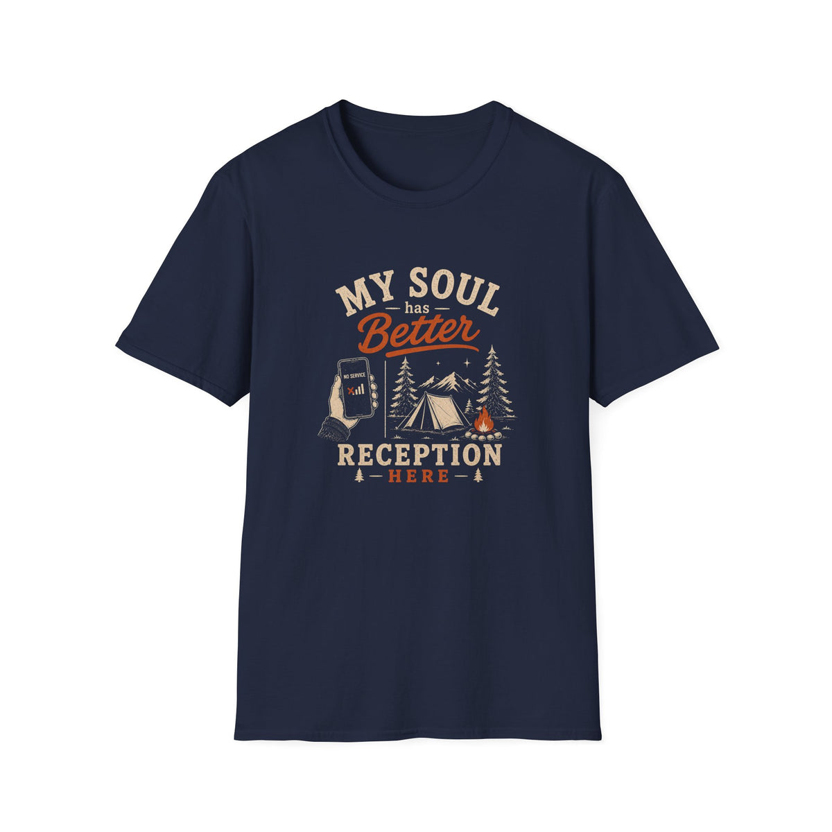 My Soul Has Better Reception Here T‑Shirt