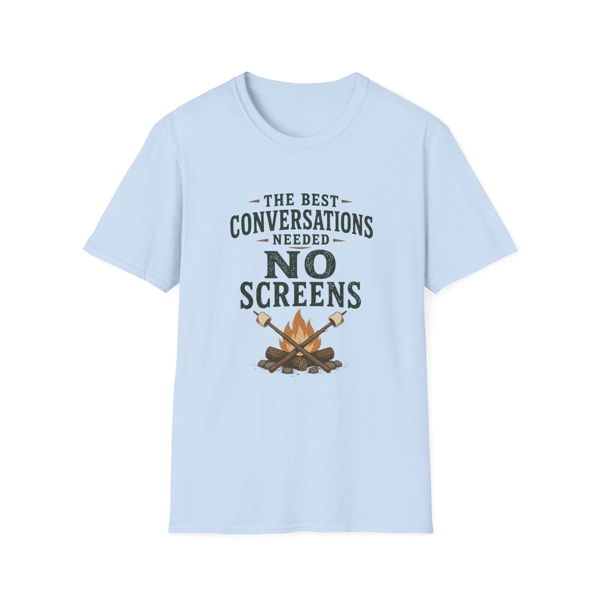 The Best Conversations Needed No Screens T-Shirt