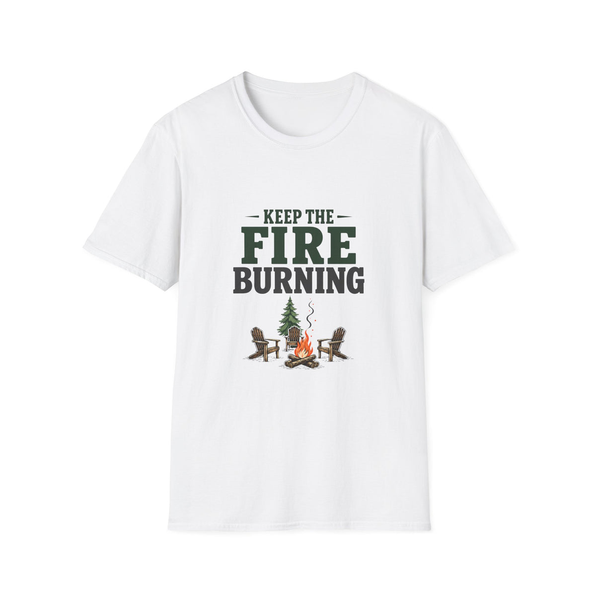 Keep The Fire Burning. T-Shirt