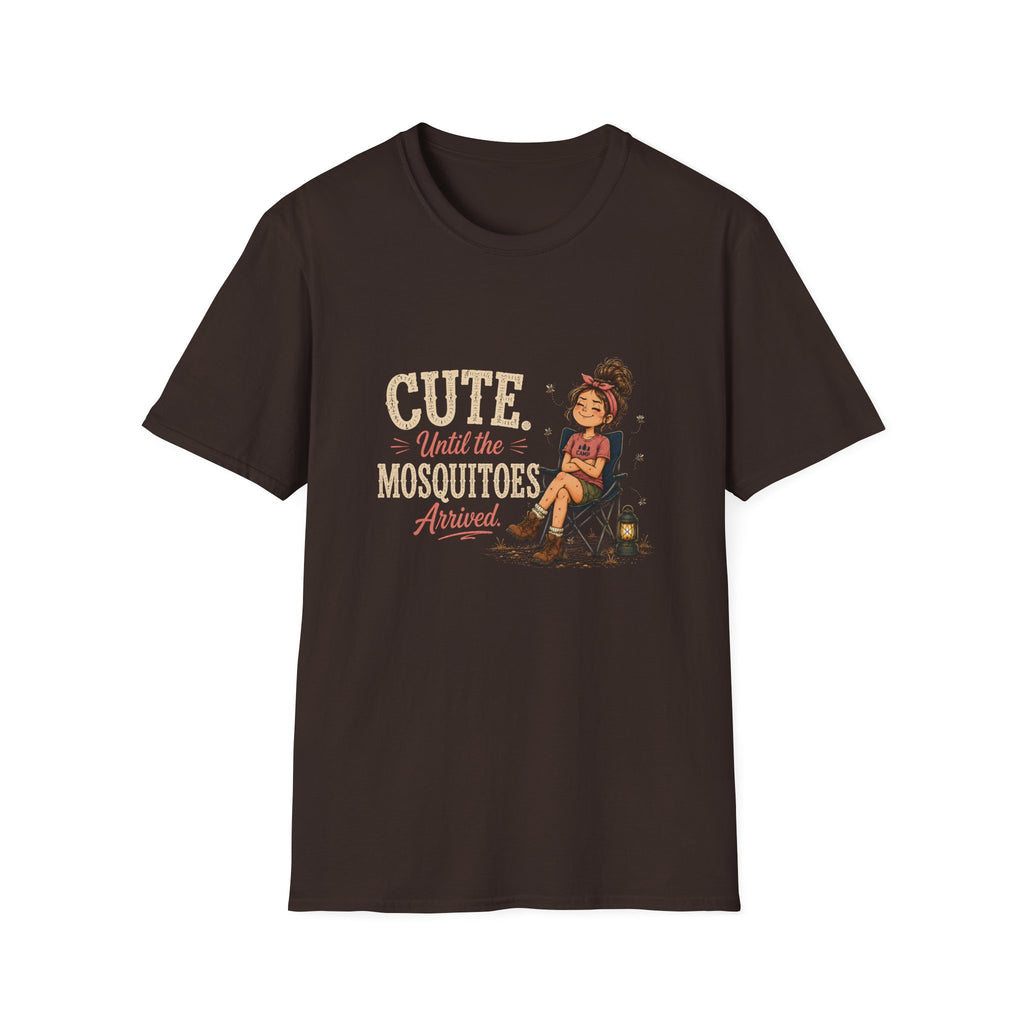 Cute. Until The Mosquitoes Arrived. T‑Shirt