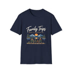 Family Trips. Make A Happier Us. T-Shirt