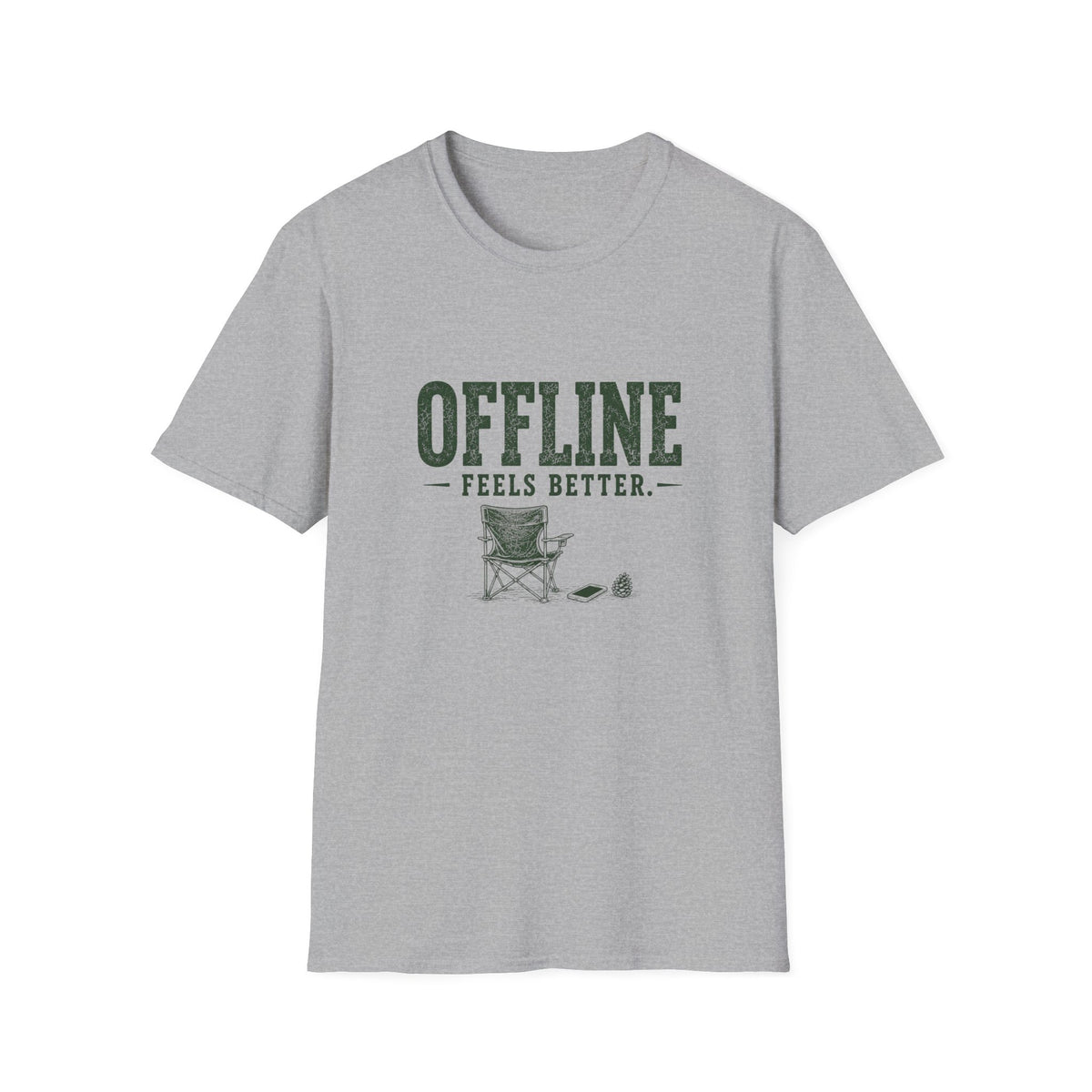 Offline Feels Better. T-Shirt