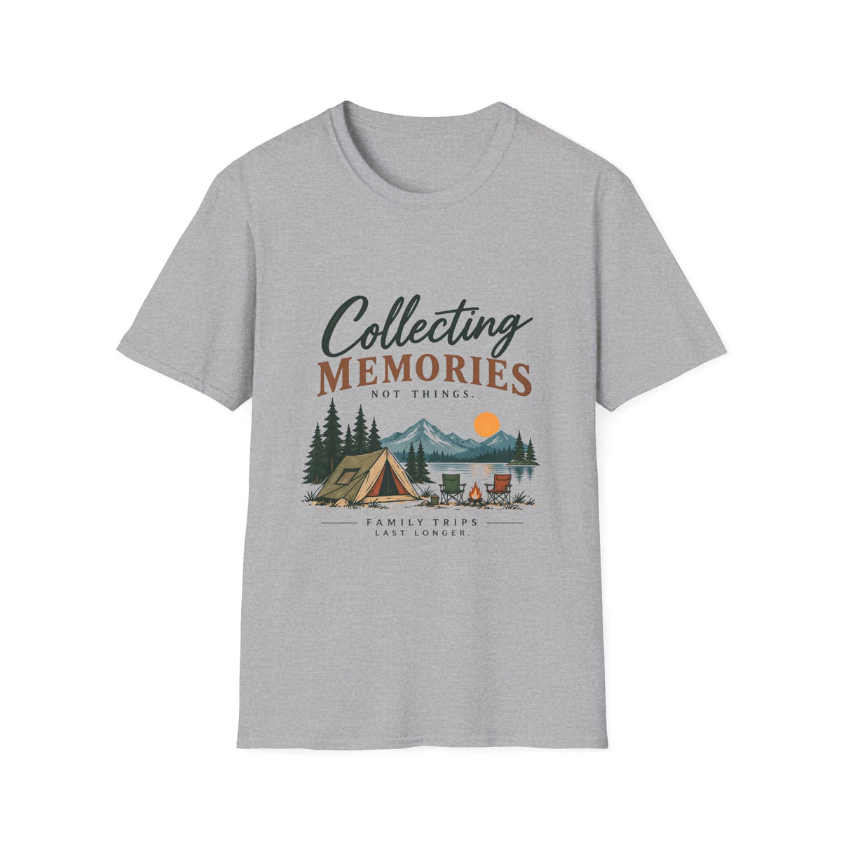 Collecting  Memories. Not Things. T-Shirt