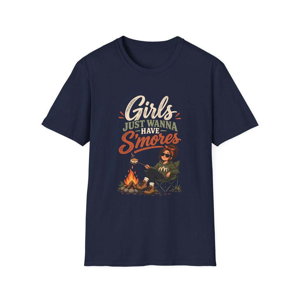 Girls Just Wanna Have S'mores. T-shirt