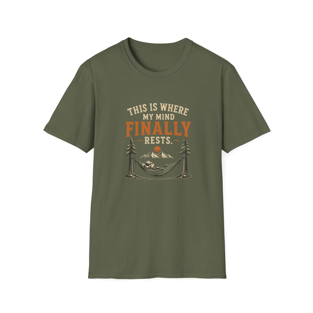 This Is Where My Mind Finally Rests. T‑Shirt