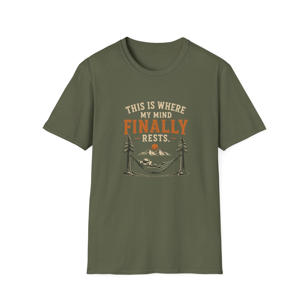 This Is Where My Mind Finally Rests. T‑Shirt