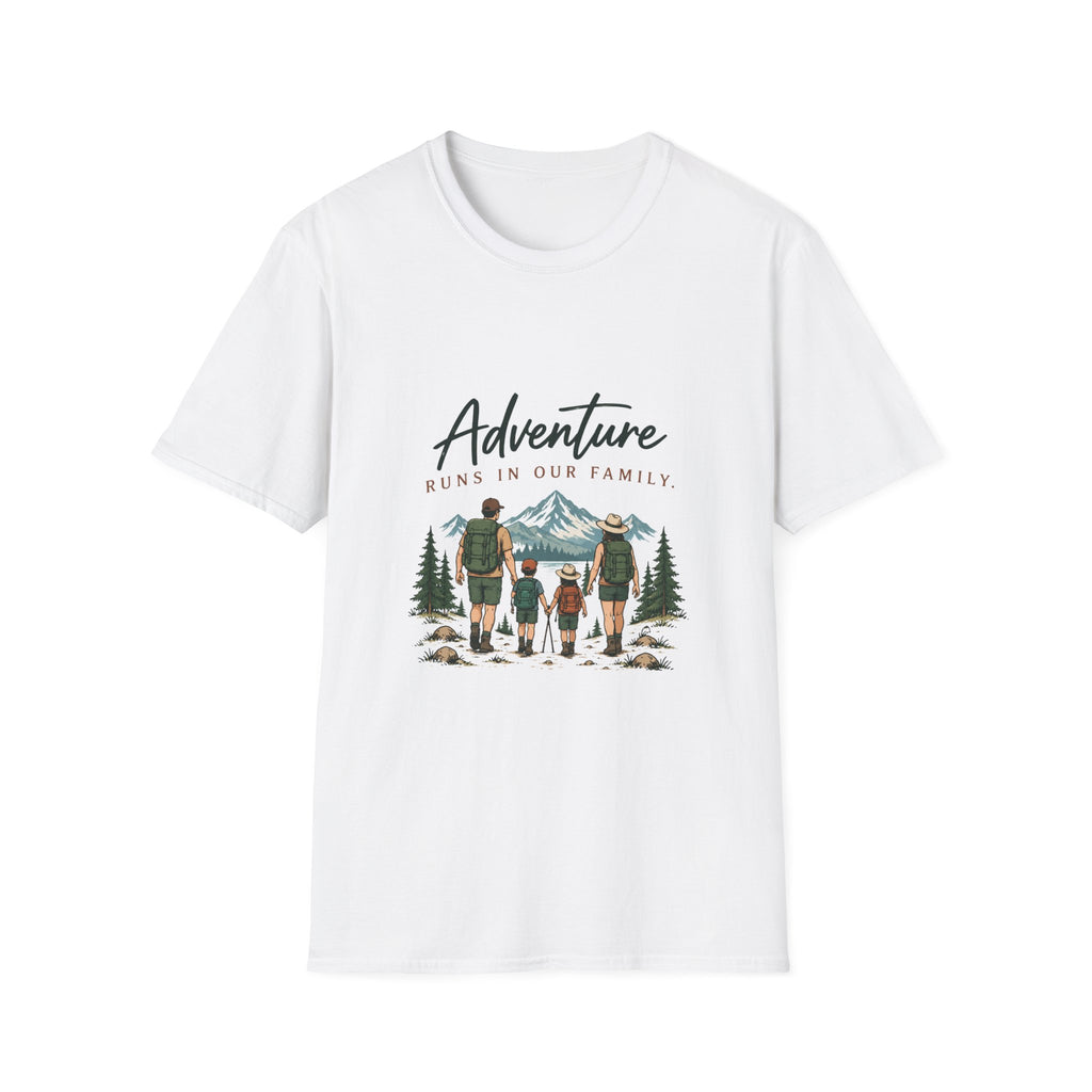Adventure Runs In Our Family. T-Shirt