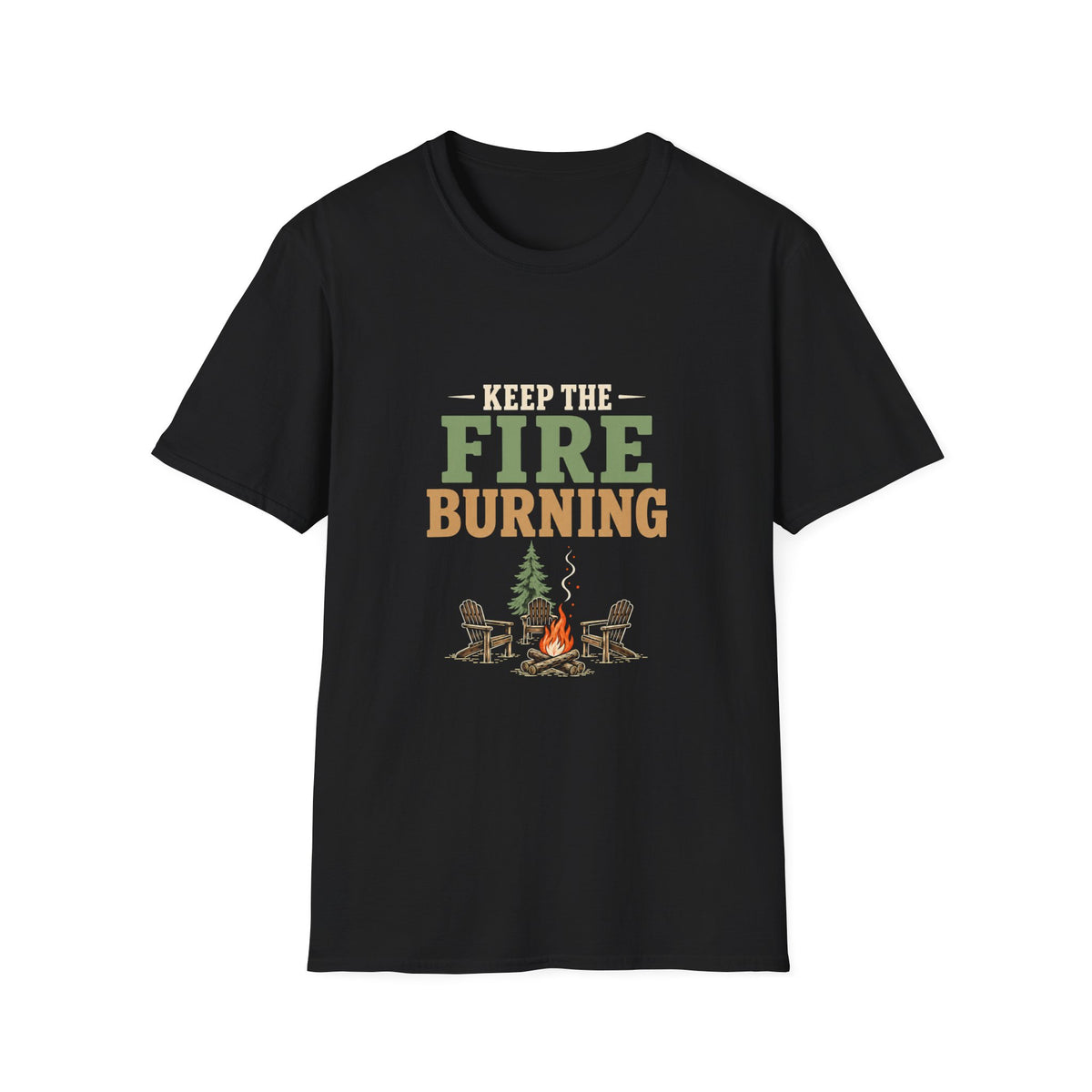 Keep The Fire Burning. T-Shirt