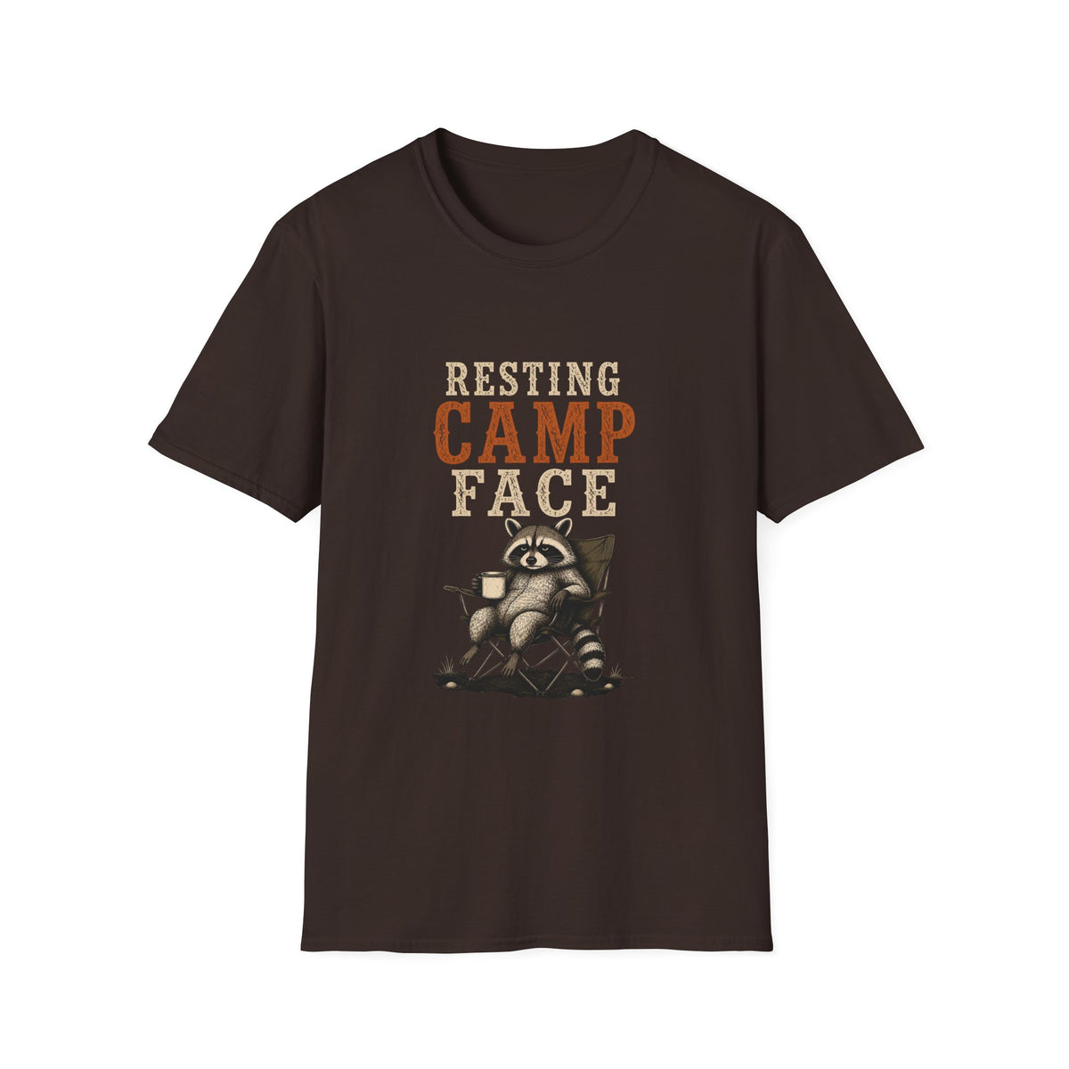 Resting Camp Face. T‑Shirt