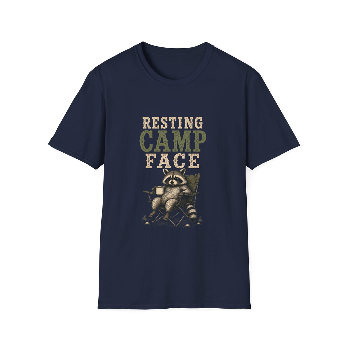 Resting Camp Face. T‑Shirt