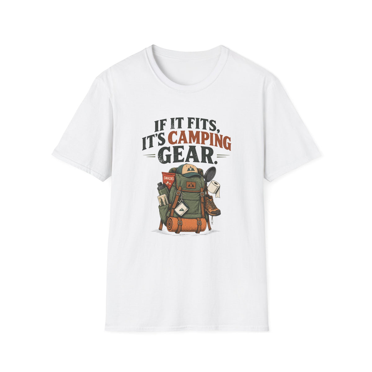 If It Fits, It's Camping Gear. T-shirt