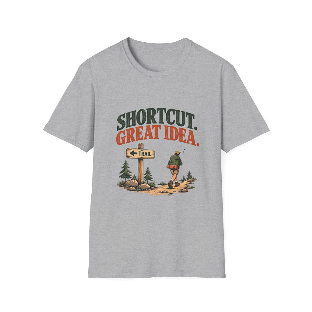 Shortcut. Great Idea. T-shirt