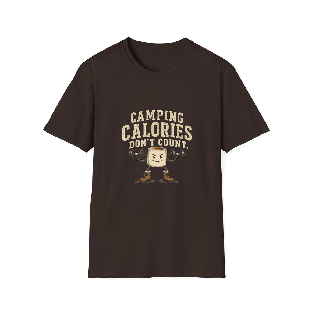 Camping Calories Don't Count. T‑Shirt