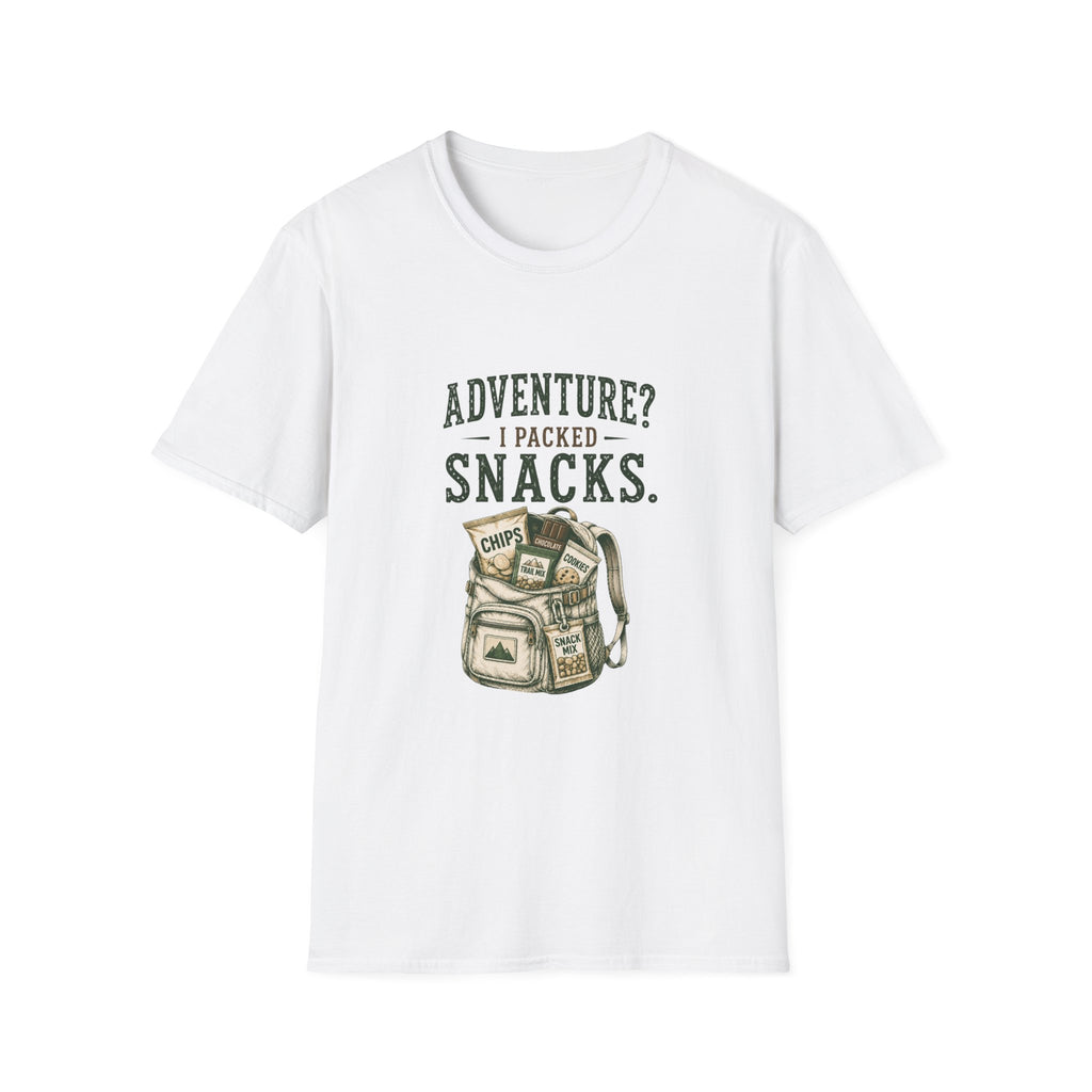 Adventure? I Packed Snacks. T‑Shirt