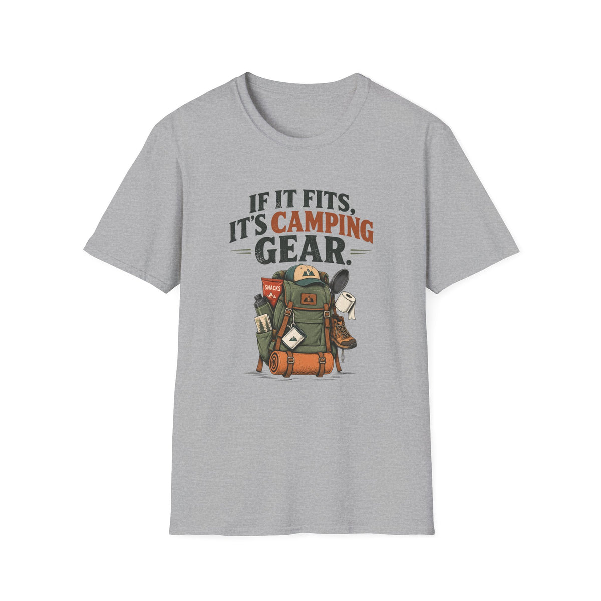 If It Fits, It's Camping Gear. T-shirt