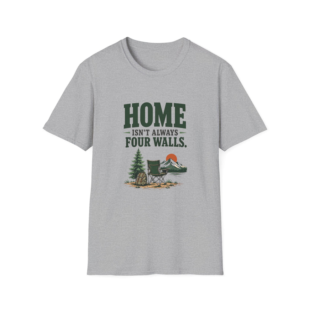 Home Isn't Always Four Walls. T-Shirt