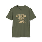 The Tent Has Opinions About This Wind. T‑Shirt