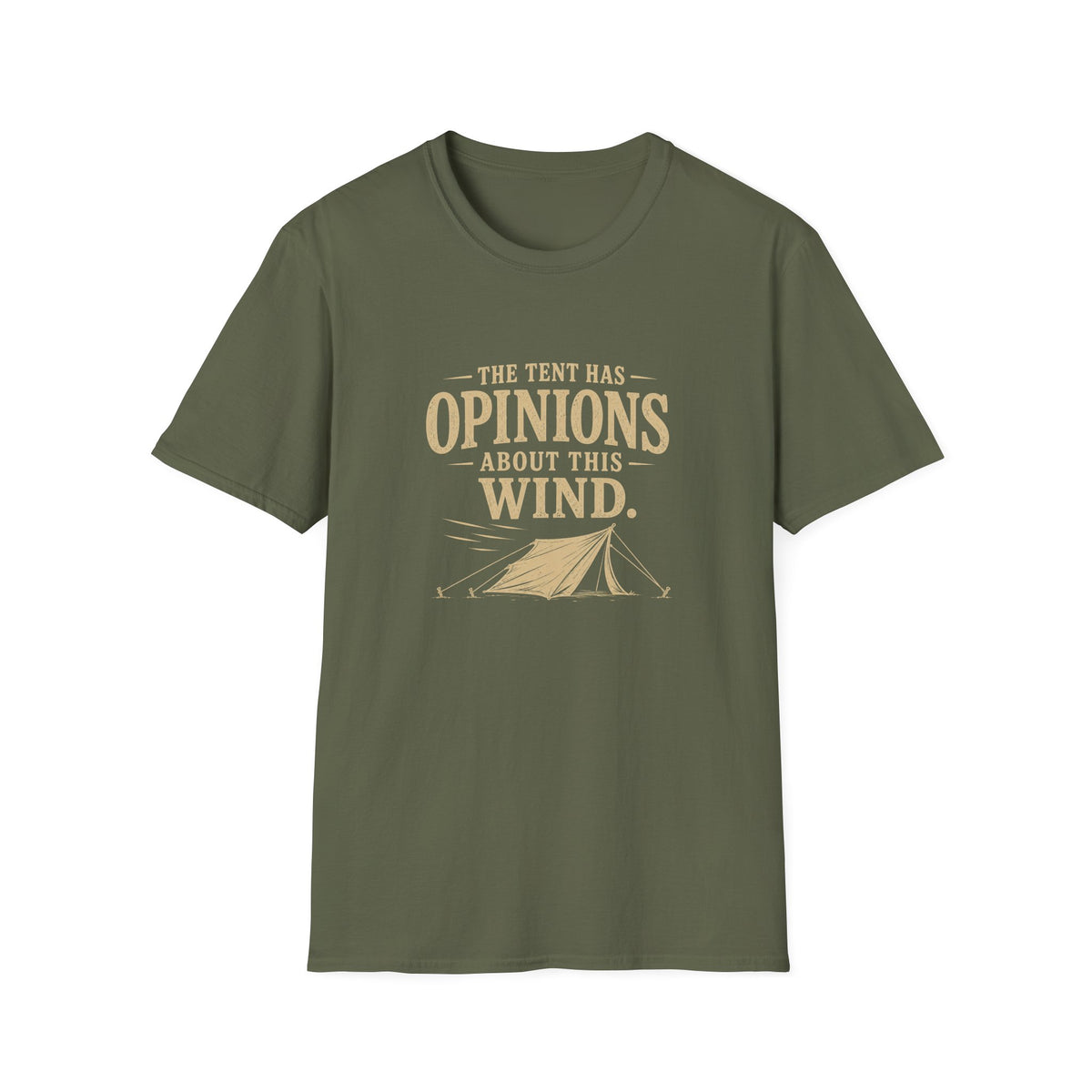 The Tent Has Opinions About This Wind. T‑Shirt