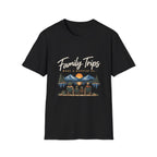 Family Trips. Make A Happier Us. T-Shirt