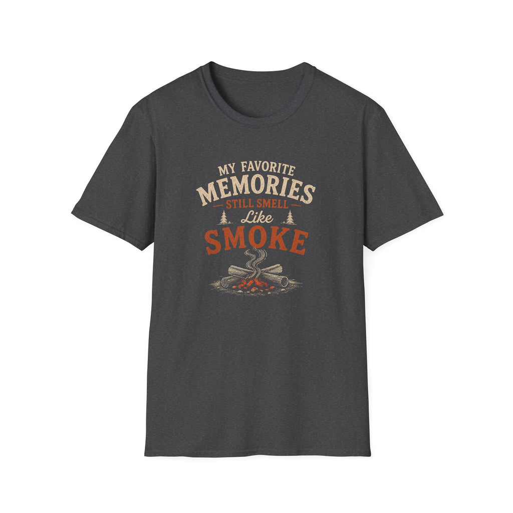 My Favorite Memories Still Smell Like Smoke. T‑Shirt