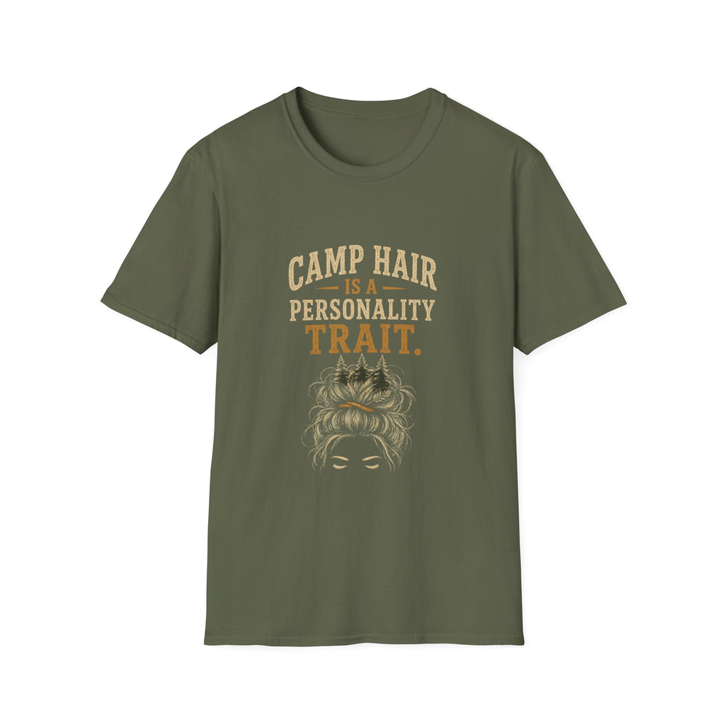 Camp Hair is a Personality Trait. T‑Shirt