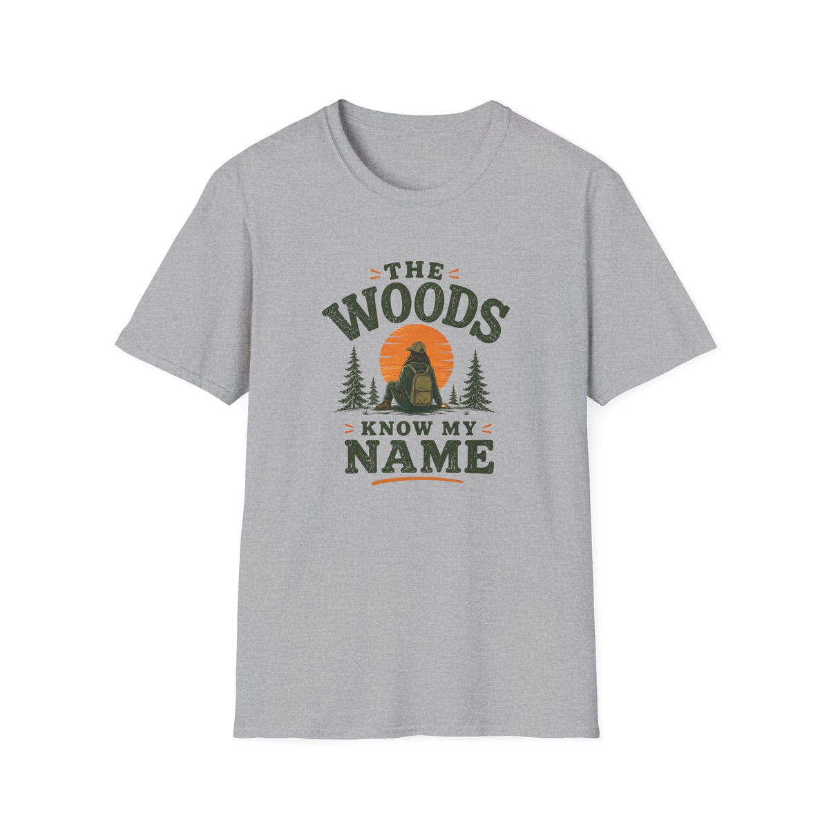 The Woods Know My Name. T‑Shirt