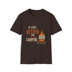 If Lost...Return Me to the Campfire. T‑Shirt