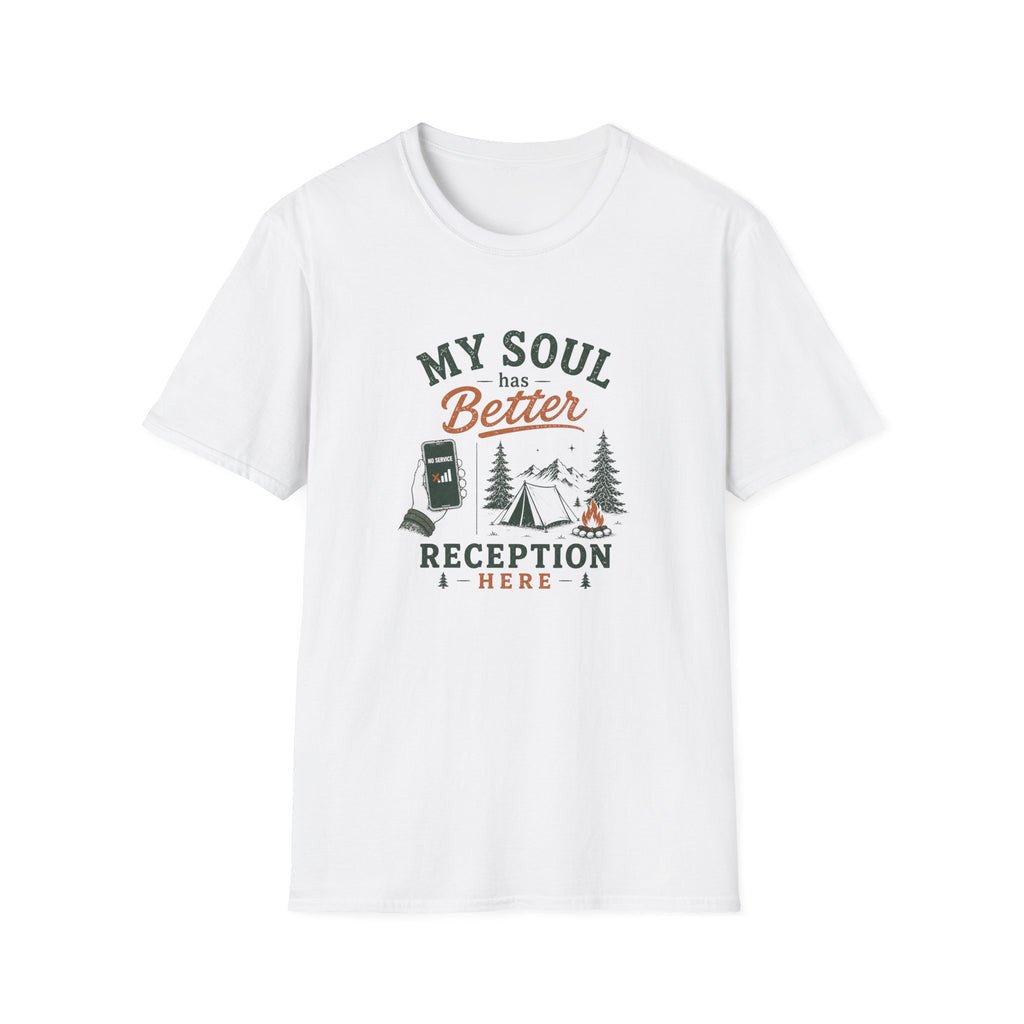 My Soul Has Better Reception Here T‑Shirt