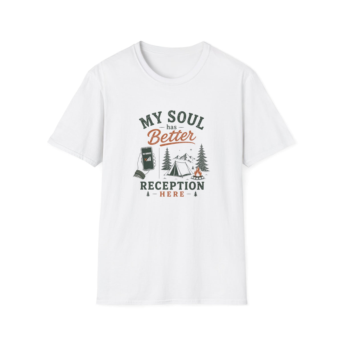 My Soul Has Better Reception Here T‑Shirt