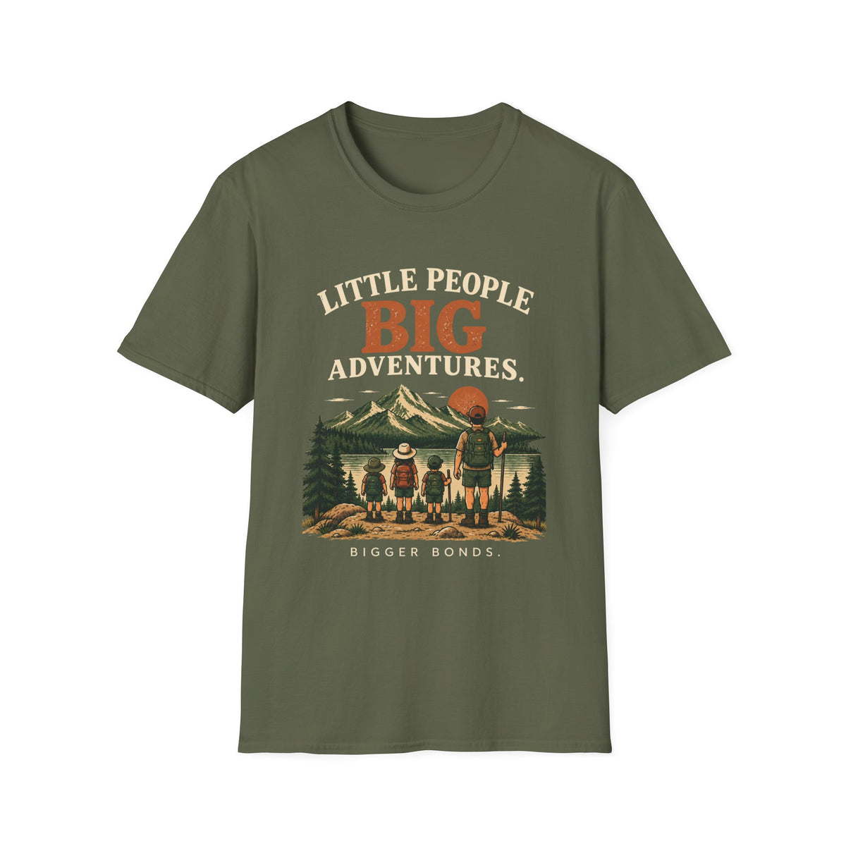 Little People Big Adventures. Bigger Bonds. T-Shirt