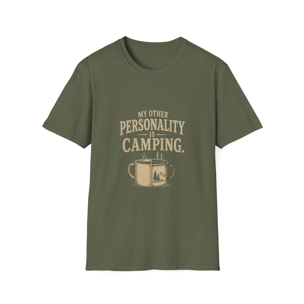 My Other Personality is Camping. T‑Shirt