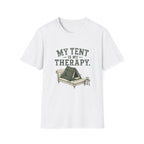 My Tent Is My Therapy. T‑Shirt