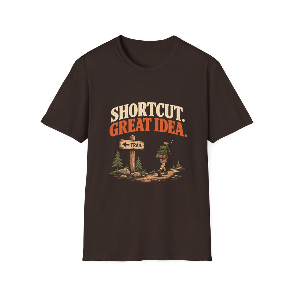 Shortcut. Great Idea. T-shirt